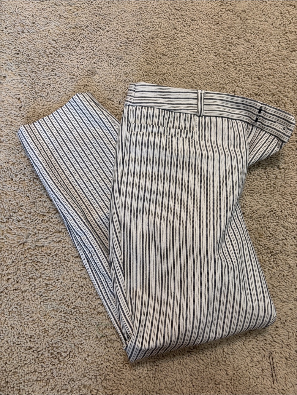 Banana republic pin stripe pants